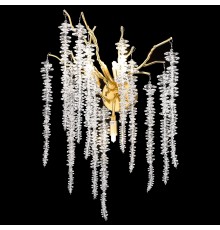 Бра Wertmark WE185.03.301 DACIANA G9 3*40 Вт матовое золото