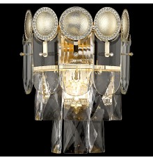 Бра хрусталь Wertmark WE116.03.301 Clementia золото E14 40 Вт