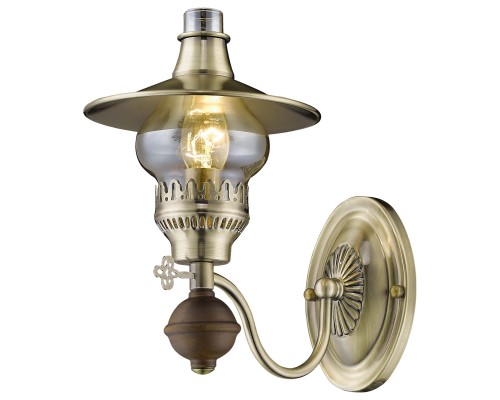 Бра Velante 305-501-01 бронза, дуб