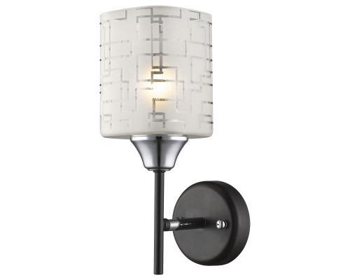 Бра Velante 703-121-01 коричневый, хром, белый