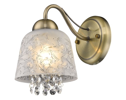 317-501-01 VELANTE Классический стиль светильник настенный, E27, 60W