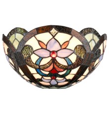 Настенный светильник Tiffany Velante 826-801-01 E27 1*40 Вт бронза