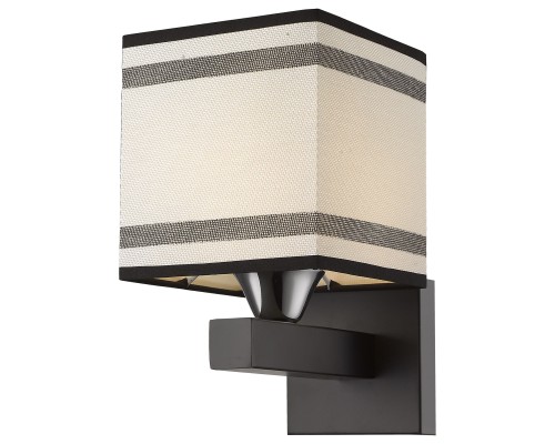 Бра Velante 283-021-01 E27 60 Вт черный, хром, белый