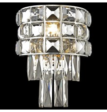 Бра хрусталь Wertmark WE133.03.101 Sabrina хром E14 40 Вт