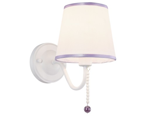 Бра Velante 314-001-01 E14 40 Вт белый, фиолетовый