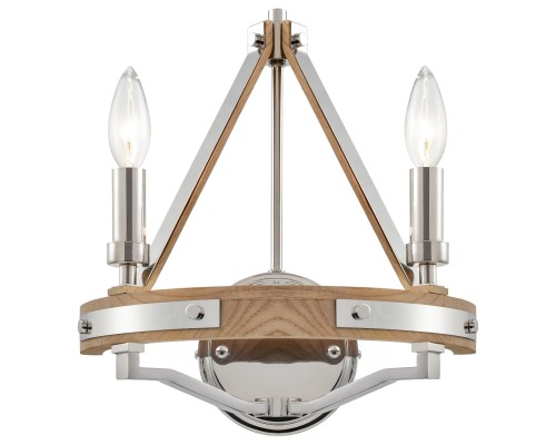 WE586.02.101 WERTMARK BRENDA светильник настенный, E14, 2x40W