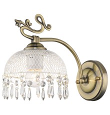 Бра Velante 733-501-01 E27 60 Вт бронза, белый