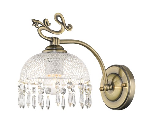 Бра Velante 733-501-01 E27 60 Вт бронза, белый