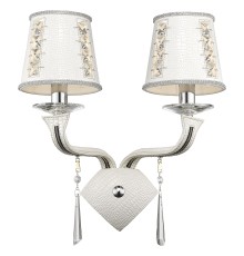 Бра Wertmark WE392.02.001 Adelina E14 40 Вт белый, хром