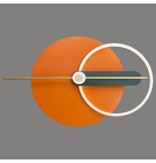 Настенный светодиодный светильник Velante 461-071-02 LED 15+13 Вт оранжевый, зеленый, белый, золото 3000-4500-6000К с пультом