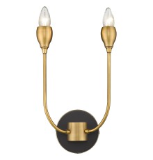 Бра Wertmark WE249.02.501 Dorte состаренная медь, латунь E14 40 Вт