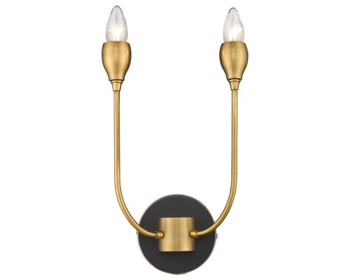 Бра Wertmark WE249.02.501 Dorte состаренная медь, латунь E14 40 Вт