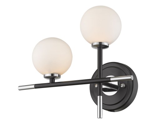 Бра Wertmark WE238.02.101 Brando G4 LED 10 Вт черный, хром