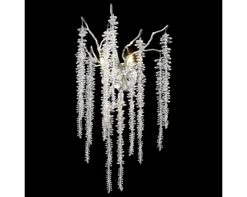 Бра Wertmark WE185.03.201 DACIANA G9 3*40 Вт матовый никель