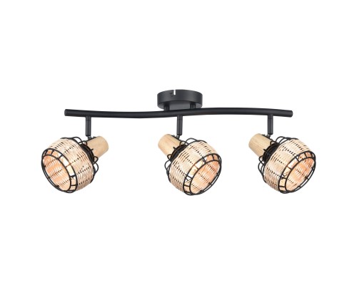 563-711-03 VELANTE Деревянный стиль светильник настенный, E14, 3x40W