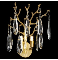 186-501-02 VELANTE Классический стиль светильник настенный, G9, 2x40W