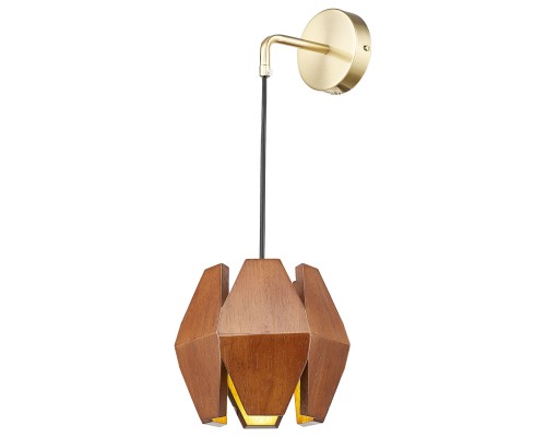 533-701-01 VELANTE Деревянный стиль светильник настенный, E27, 40W