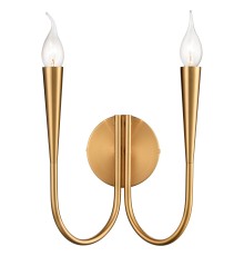 368-501-02 VELANTE Классический стиль светильник настенный, E14, 2x40W