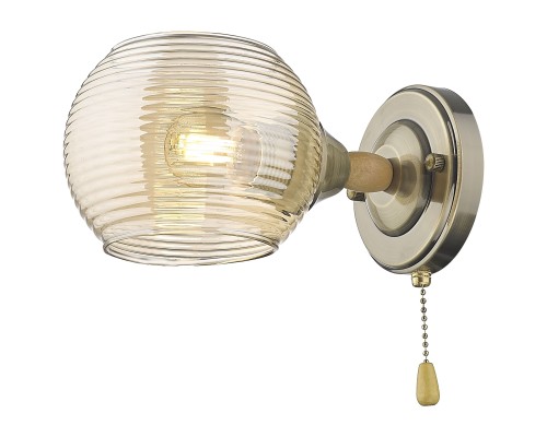 Бра Velante 214-501-01 бронза 1*40Вт