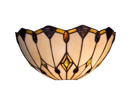 Бра тиффани Velante 832-801-01 E27 40 Вт разноцветный