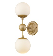 Бра Wertmark WE236.02.401 Bolita E27 60 Вт шампанское, белый