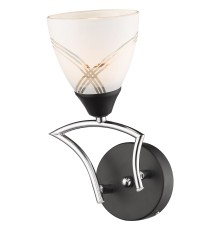 Бра Velante 735-101-01 E27 60 Вт хром, темный венге, белый