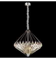 Подвесная люстра Wertmark WE146.12.203 Leoncia E14 40 Вт никель, прозрачный