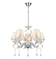 Люстра подвесная Velante 298-103-05 хром 5*40Вт