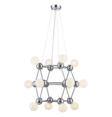 Подвесная люстра Wertmark WE234.14.103 Gitter E27 60 Вт хром