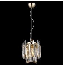 Люстра хрусталь Wertmark WE107.01.303 Lazzara золото E14 40 Вт