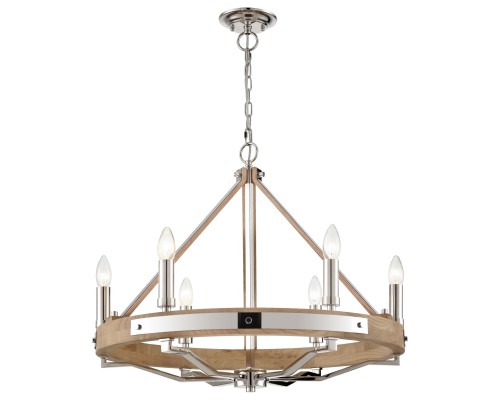 WE586.06.103 WERTMARK BRENDA светильник подвесной, E14, 6x40W