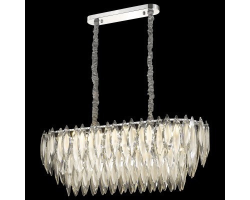 Люстра хрусталь Wertmark WE144.14.103 Orlanda хром E14 40 Вт