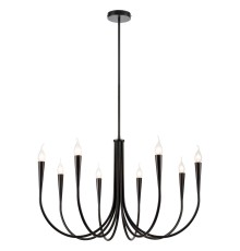 368-023-08 VELANTE Классический стиль светильник подвесной, E14, 8x40W