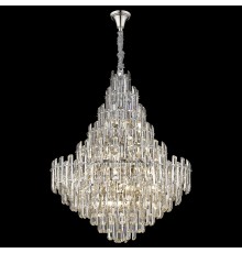 Люстра хрусталь Wertmark WE107.21.103 Lazzara никель E14 40 Вт