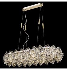 Люстра подвесная Wertmark WE155.10.323 NORMA E14 10*40 Вт золото