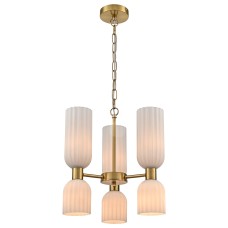 281-403-06 VELANTE Современный стиль светильник подвесной, E14, 6x40W