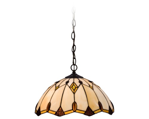 Светильник Тиффани Velante 832-806-02 E27 60 Вт разноцветный