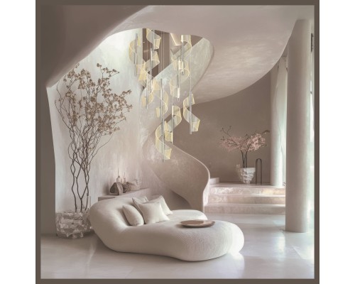 WE452.10.103 WERTMARK HILDA светильник подвесной, LED, 10x14W, 3000K