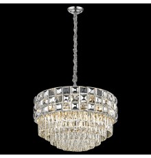 Люстра хрусталь Wertmark WE133.16.103 Sabrina хром E14 40 Вт