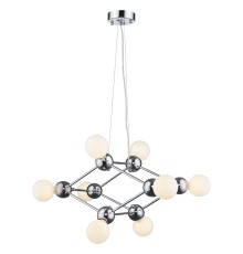 Подвесная люстра Wertmark WE234.08.103 Gitter E27 60 Вт хром