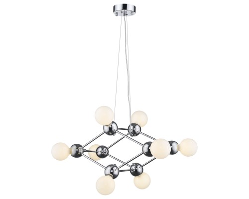 Подвесная люстра Wertmark WE234.08.103 Gitter E27 60 Вт хром