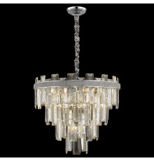 Люстра хрусталь Wertmark WE115.14.103 Christel хром E14 40 Вт