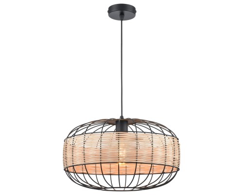 563-716-02 VELANTE Деревянный стиль светильник подвесной, E27, 40W