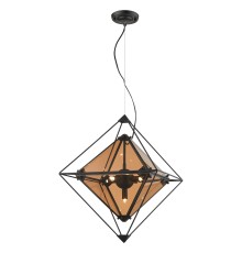 Подвесная люстра Wertmark WE244.05.003 Rombo G9 LED 35 Вт черный, янтарный