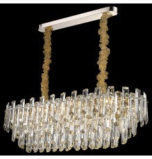 Хрустальная люстра Wertmark WE107.15.303 Lazzara E14 40 Вт золото, прозрачный