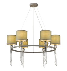 Подвесная люстра Velante 292-103-06 хром E14 6*40Вт