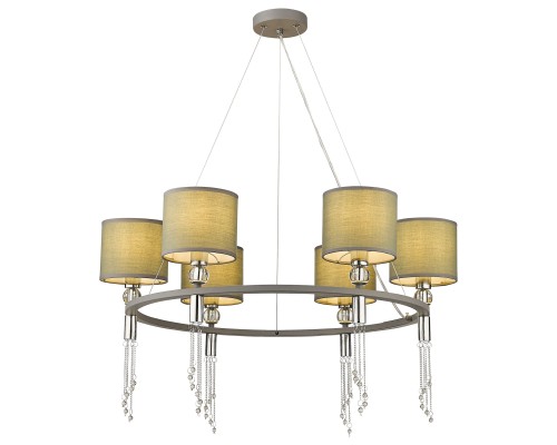 Подвесная люстра Velante 292-103-06 хром E14 6*40Вт