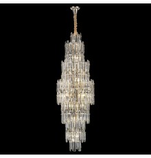 Хрустальная люстра Wertmark WE107.23.303 Lazzara E14 40 Вт золото, прозрачный