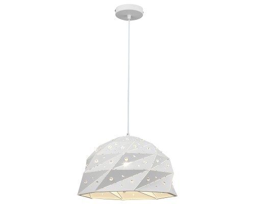 Светильник подвесной Wertmark WE265.01.006 Delfina E27 60 Вт белый