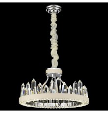 Подвесная светодиодная люстра Wertmark WE456.06.103 Leona LED 72 Вт 4000K хром, белый